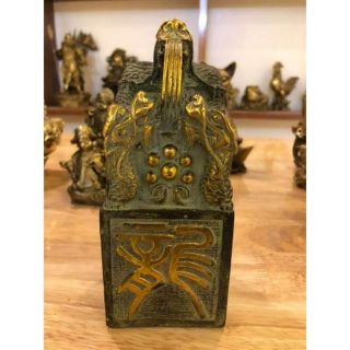 Ấn rồng bằng đồng giả cổ