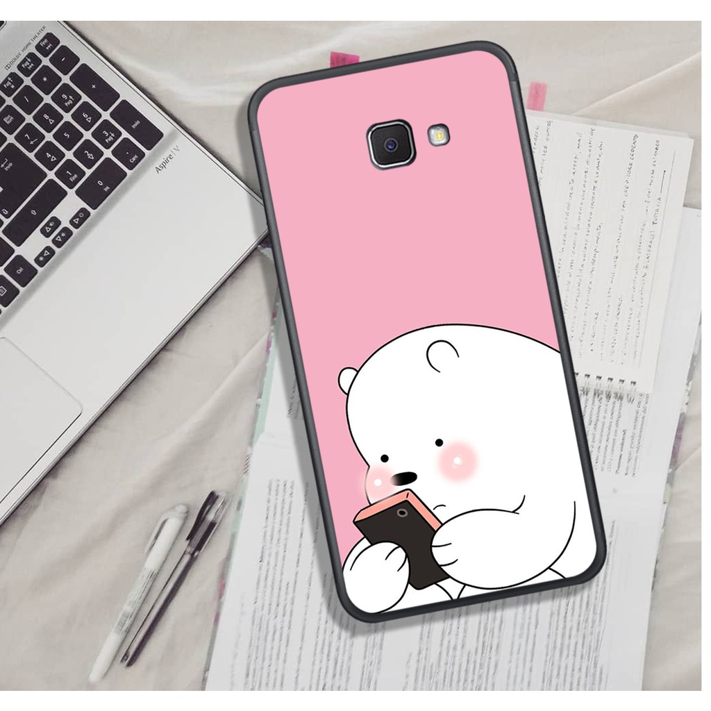 Ốp Lưng SamSung A3 2017/A5 2017/A7 2017 . In Hình Gấu Bắc Cực Cute.