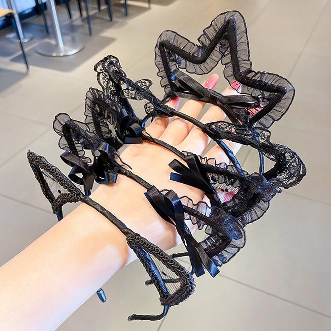 Băng Đô, Bờm Tai Mèo Dễ Thương Hình Thiết Kế Nhiều Kiểu Dáng Đa Dạng --CharmingQueen