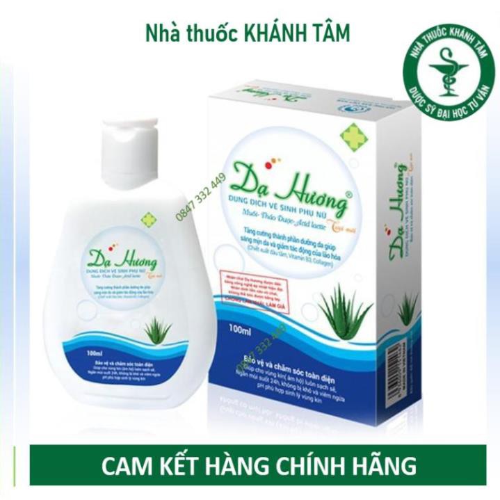 ! ! Dung dịch vệ sinh phụ nữ Dạ Hương Nha đam, Lavender, Trà xanh [DDVS]