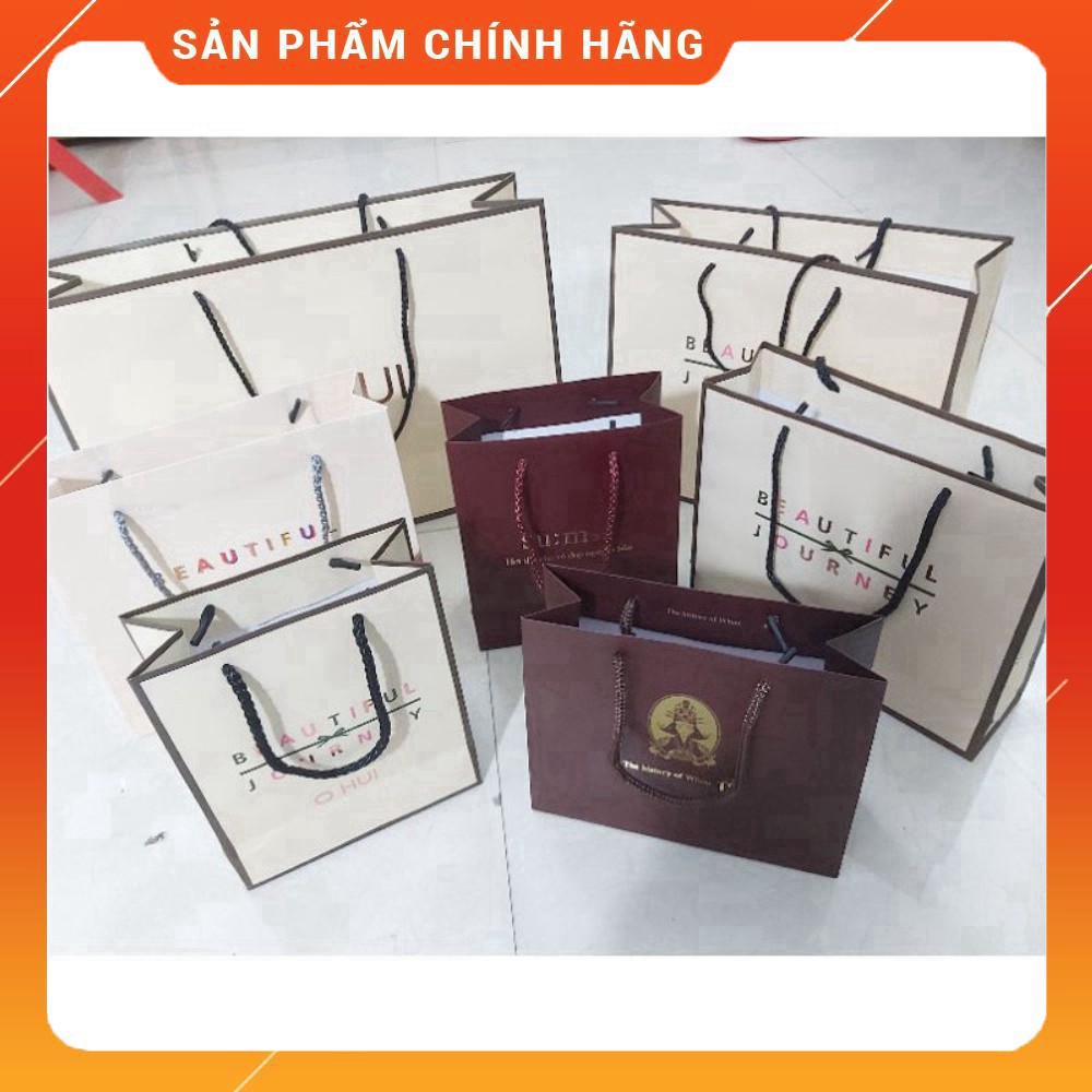 Túi giấy cao cấp hãng Ohui Whoo Su:m37 đủ kích cỡ nâng cao giá trị sản phẩm