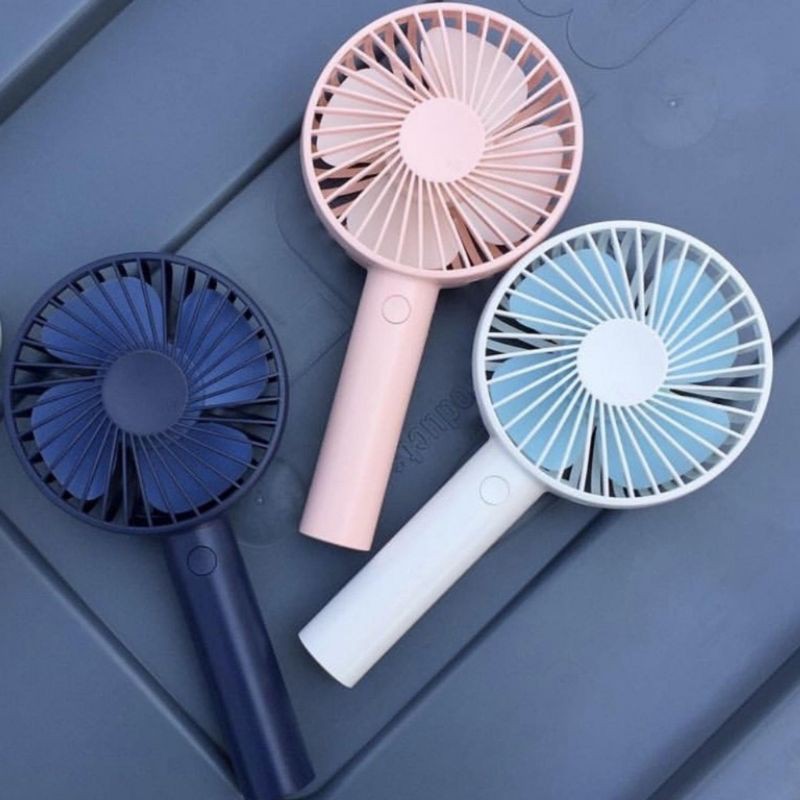 [FREESHIP] Quạt Mini Fan Có Pin Sạc Cầm Tay Tuỳ Chỉnh 3 Cấp Độ Siêu Mát Hàn Quốc (Nhiều Màu)