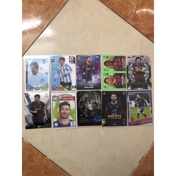 Thẻ Match Attax/Panini Messi