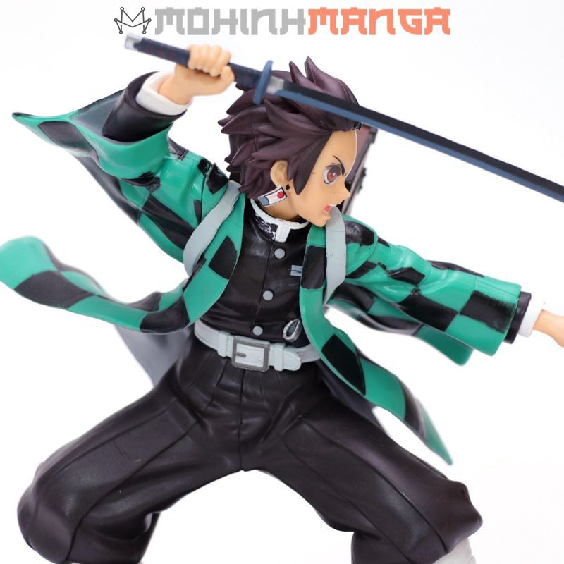 Mô hình Tanjiro đeo thùng cầm kiếm  figure Kimetsu no Yaiba Thanh Gươm Diệt Quỷ Cứu Nhân Zenitsu Kamado