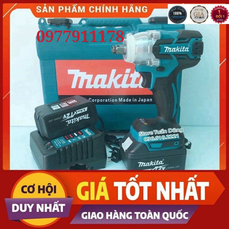 Máy bắt vít🔥Makita🔥🔥72V dùng pin💥siêu khoẻ 🔥bảo hành 12 tháng.🔥