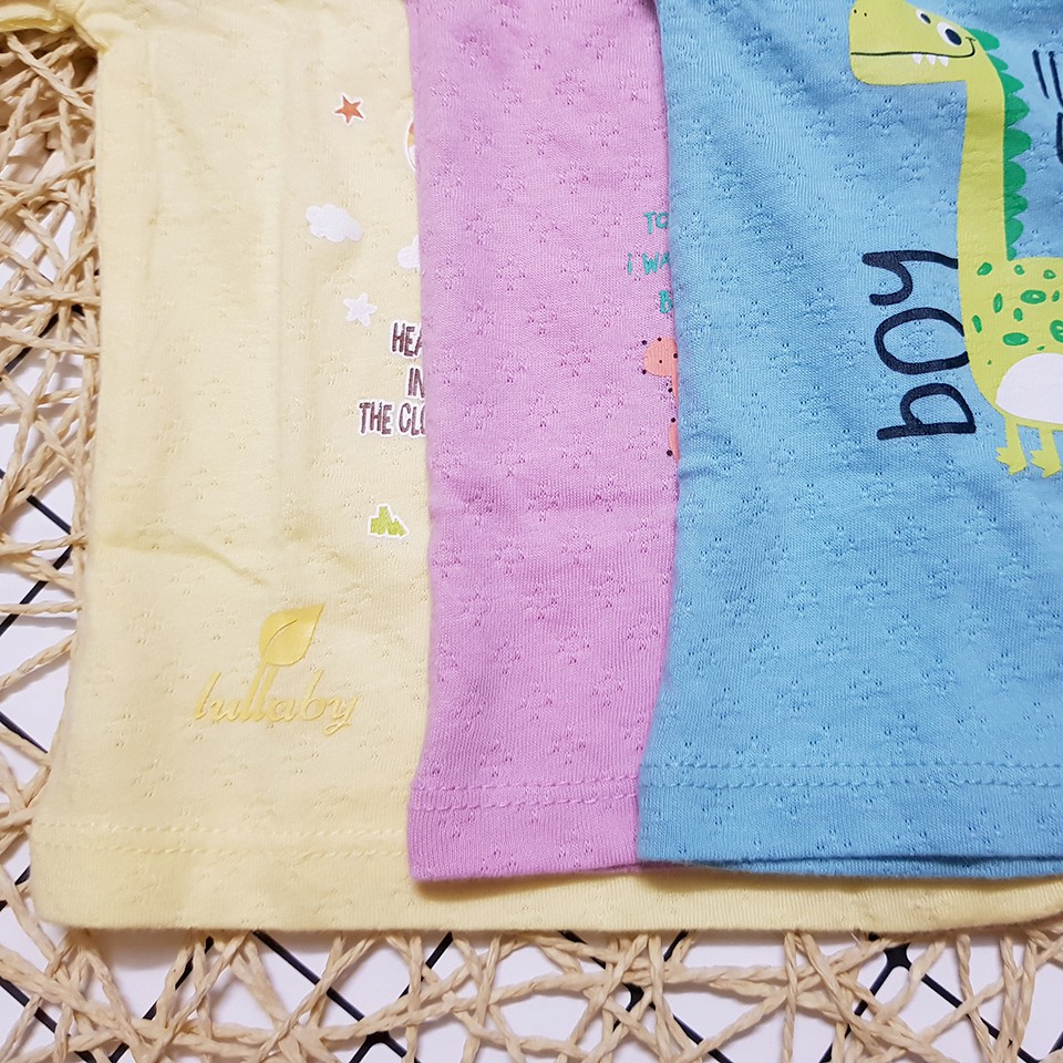 [LULLABY] Bộ Quần Áo Dài Tay Cài Lệch Lullaby Chất PREMIUM COTTON Mỏng