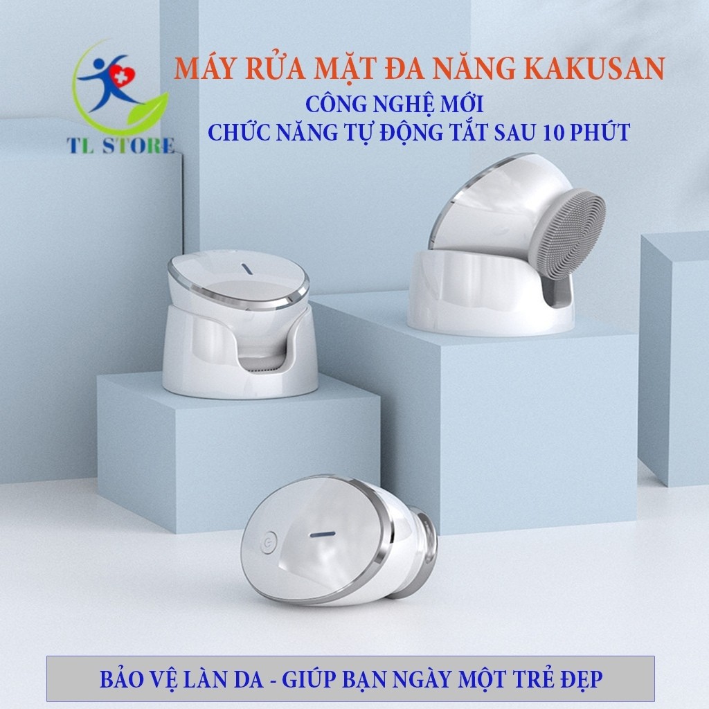 Máy rửa mặt đa năng cao cấp Kakusan - Hai chế độ làm sạch và đẩy di tinh chất | BigBuy360 - bigbuy360.vn