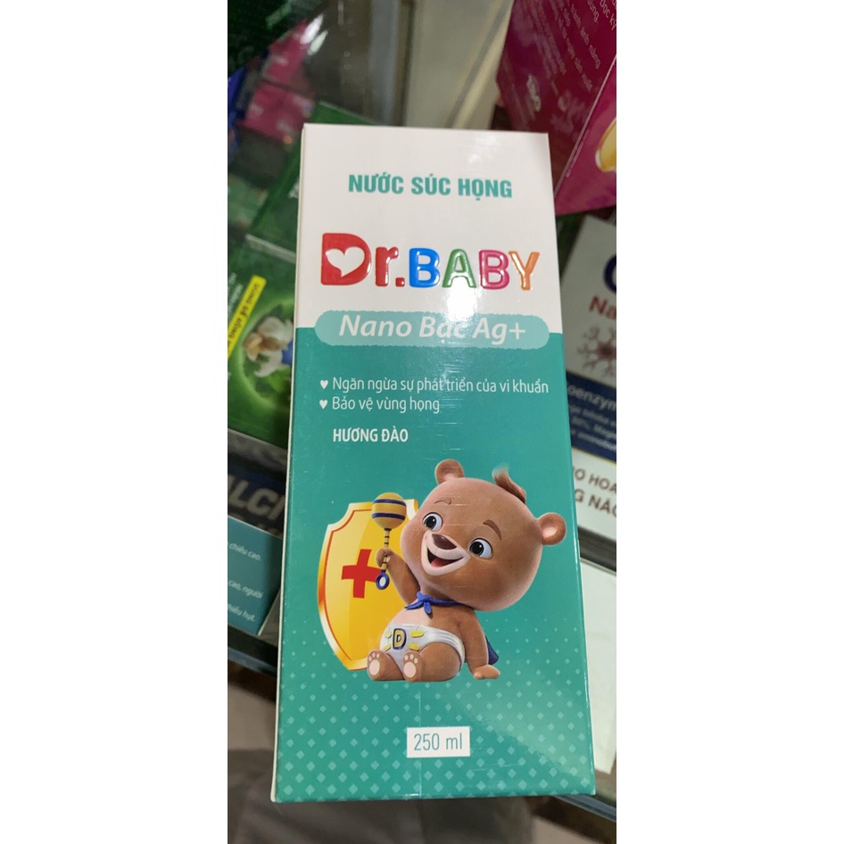 Nước súc miệng cho bé DR.Baby 250ml
