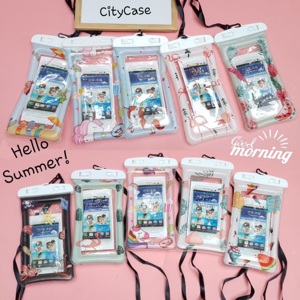 ( Rẻ giật mình) Túi chống nước dạng phao nổi trên mặt nước nhiều hình dễ thương