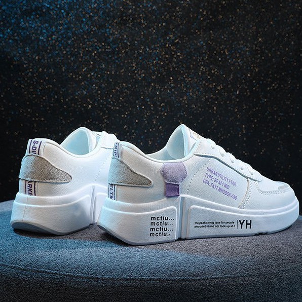 Giày Thể Thao Nữ [FREESHIP] hot trend đế bằng xinh xắn dễ thương năng động - Giảm ngay 20k - B6 | BigBuy360 - bigbuy360.vn