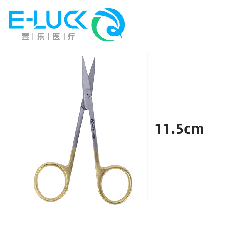 1 kéo phẫu thuật bằng thép không gỉ cao cấp 11.5cm