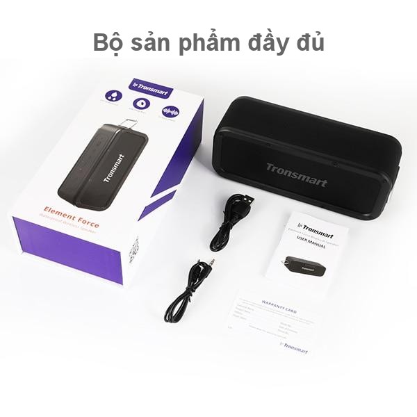 Loa di động Bluetooth chống nước IPX7 Tronsmart Element Force+  Chính hãng tronsmart TM-322485