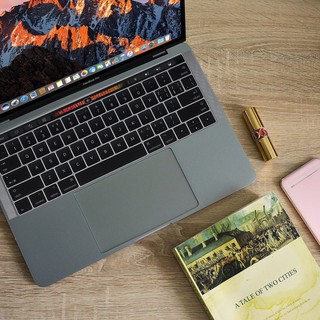 Miếng dán kê tay + Tracpad Macbook JRC Space Grey - Đủ Size