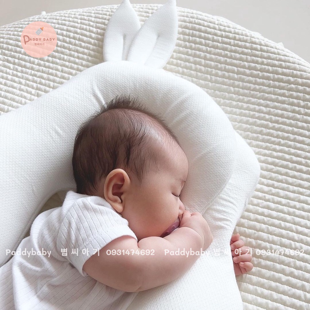 Gối chắn thỏ đa năng Raras nội địa Hàn cho bé - Made in Korea