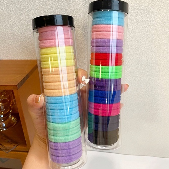 Hộp 20 Dây Buộc Tóc Co Giãn