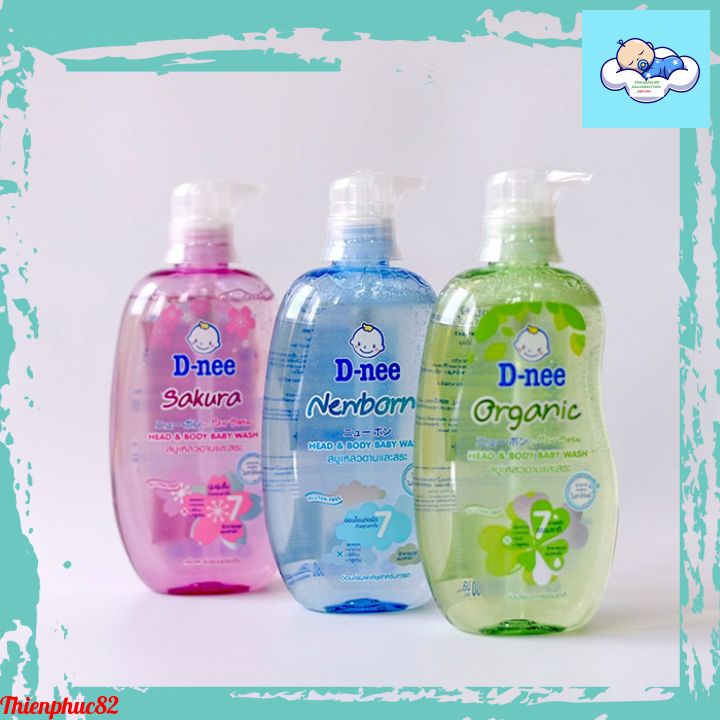 Tắm gội D-nee 380ml