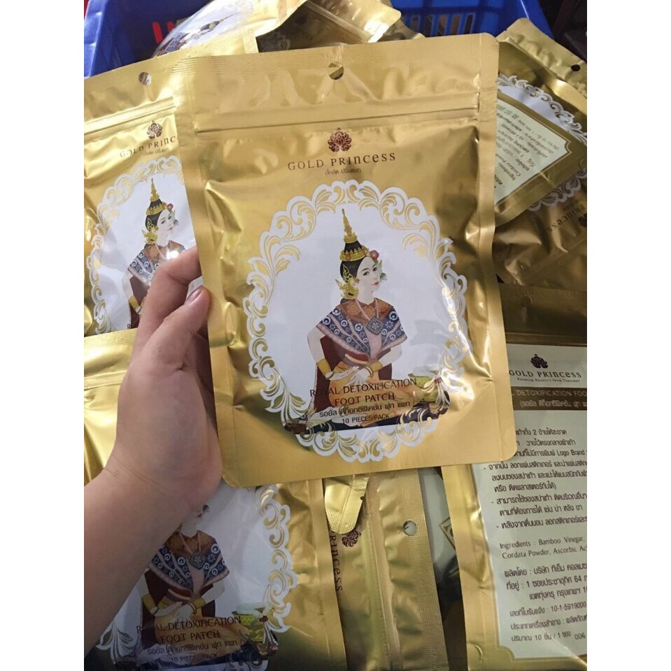 Dán Thải Độc Tố Chân GOLD PRINCESS