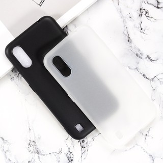 Ốp lưng Samsung Galaxy A01  - Ốp lưng dẻo đen chất liệu cao cấp chống bám mồ hôi và bụi bẩn