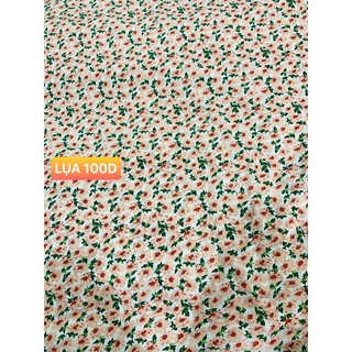 VẢI LỤA 100D HOA NHÍ - DÒNG VẢI THÔNG DỤNG - 1 MÉT X 1M5