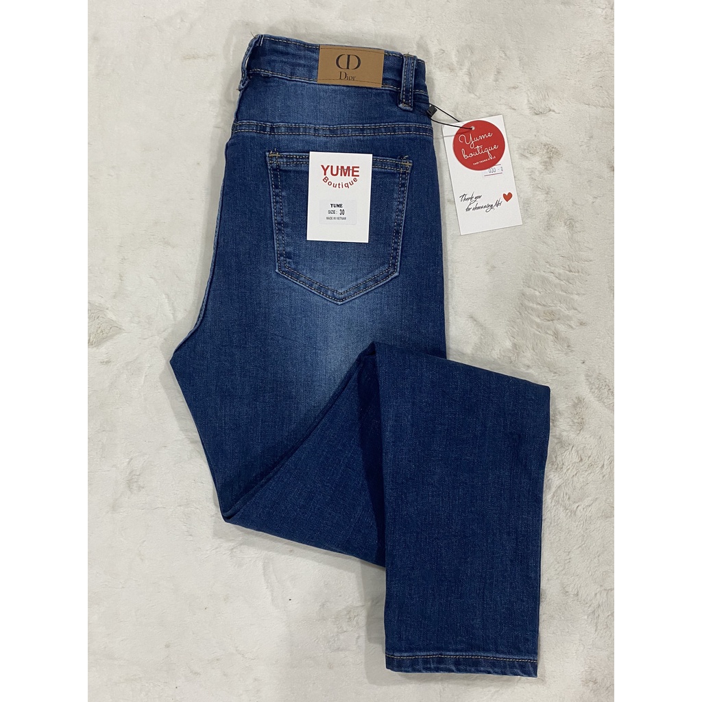 Jeans Nữ Cao cấp, BigSize  FREESHIP khi mua hàng. Vải dày và co giãn.YuMe -MS:042