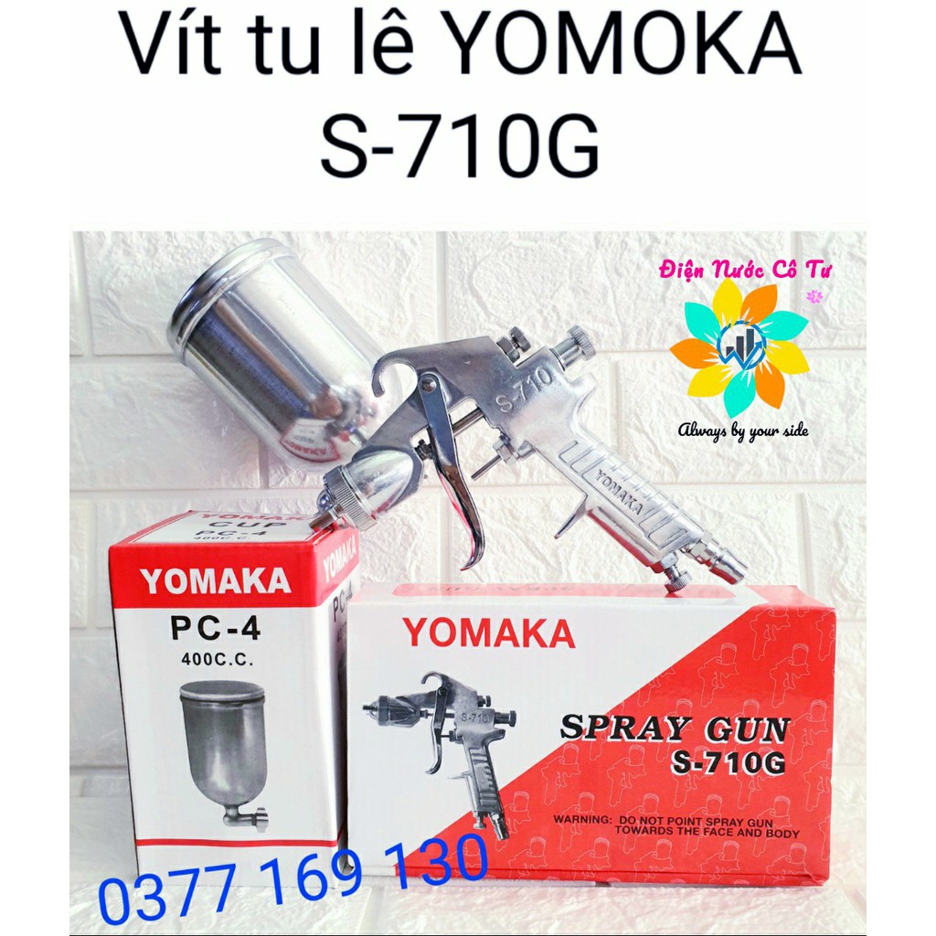 Súng phun sơn S-710G Yomaka Vít tu lê phun sơn