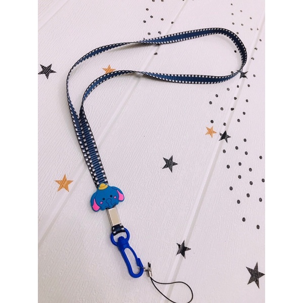 Dây đeo điện thoại đầu có gan móc treo nhiều hình stick dễ thương khác nhau