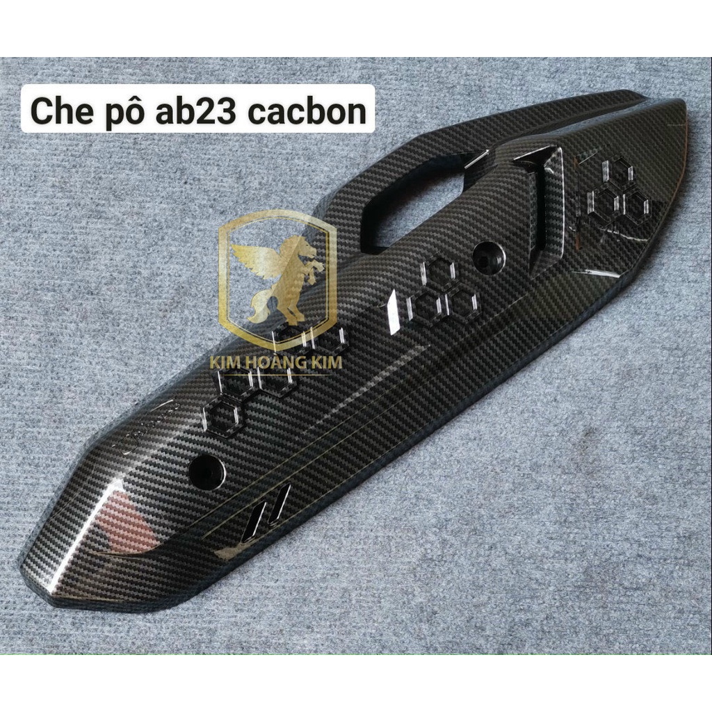 Ốp Pô Cacbon dành cho xe AIRBLADE 2023( AIRblade mới 160cc)