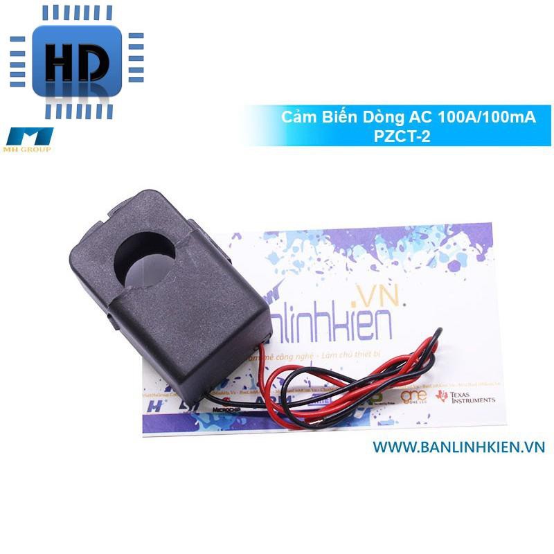 [HD] Cảm biến Dòng AC 100A/100mA PZCT-2 HD