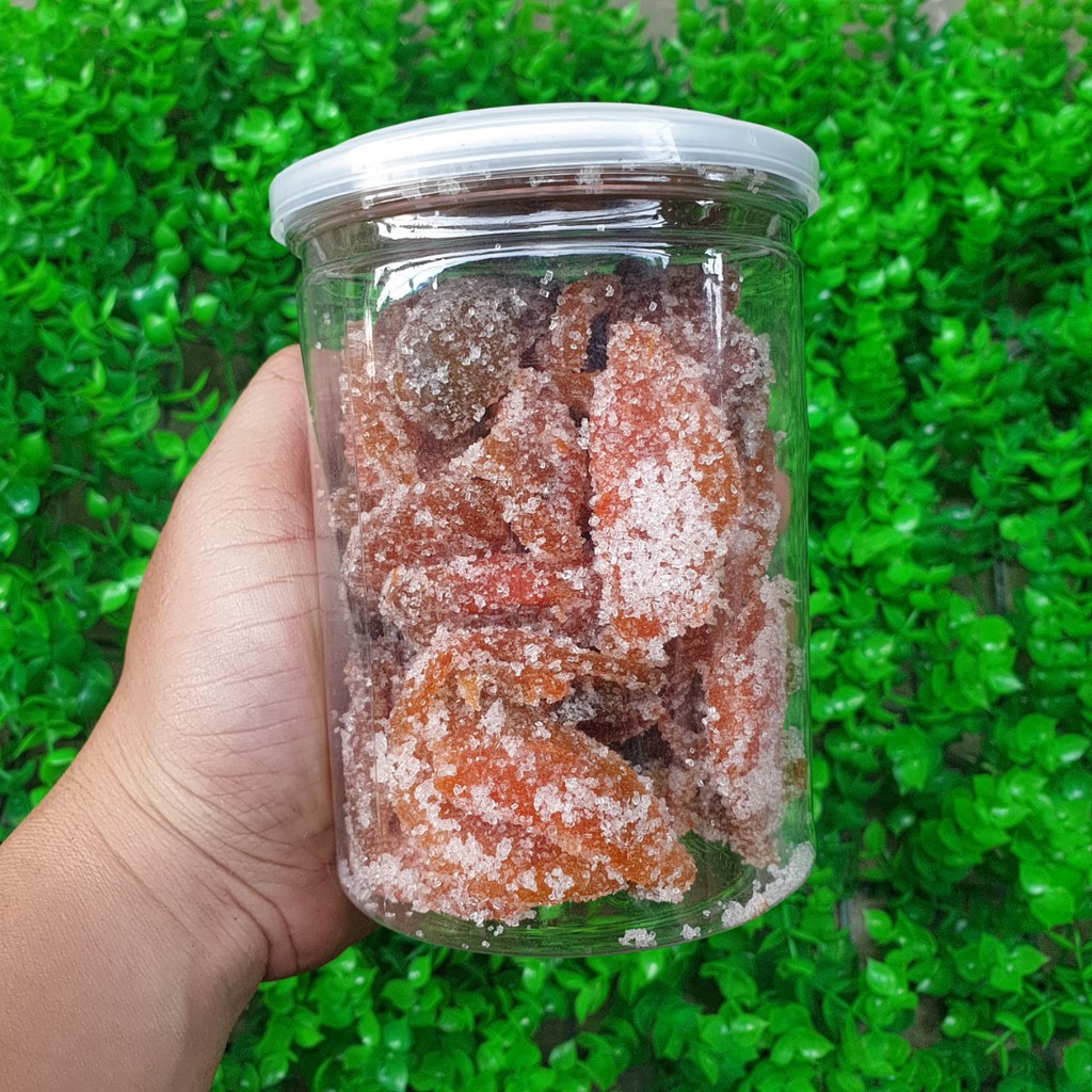 Mứt Cóc Cay Chẻ Lát - Lon 500gr