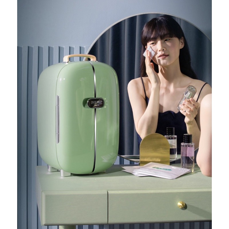 Beauty Fridge tủ lạnh 2 cánh bảo quản mỹ phẩm PINKTOP - 2023 - CHÍNH HÃNG - PKT13