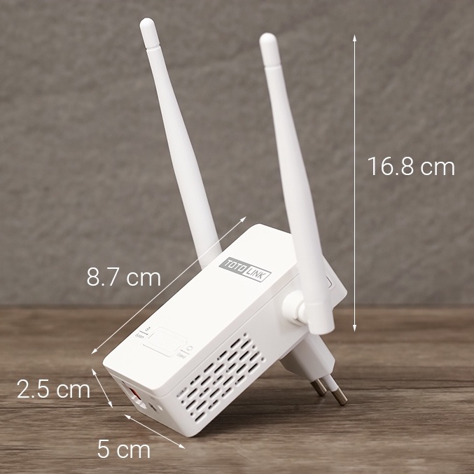 Bộ Mở Rộng Sóng Wifi Chuẩn N Totolink EX200 V2 Trắng