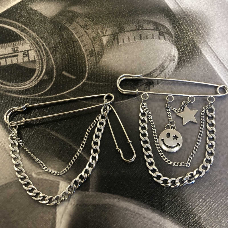 Ghim cài áo kim loại 1333 phong cách thời trang cho nam nữ