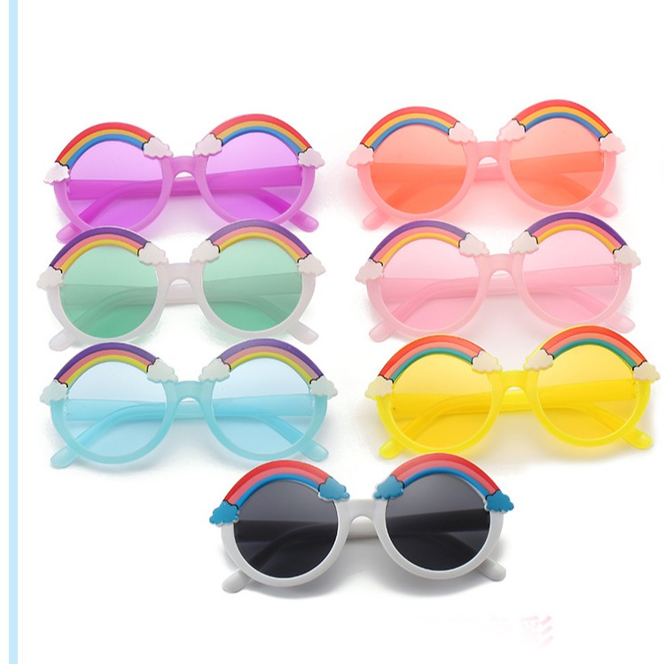 Kính mát chống tia UV400 phong cách Hàn Quốc cho bé