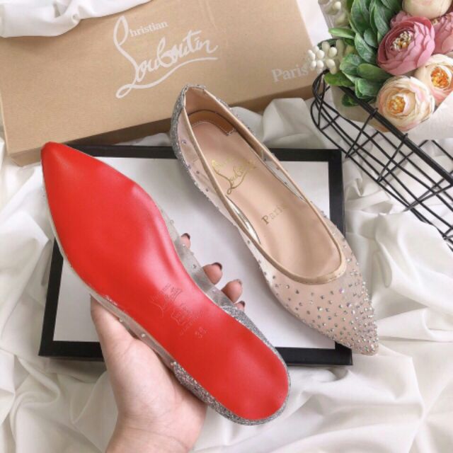 Giày Bệt Đính Đá