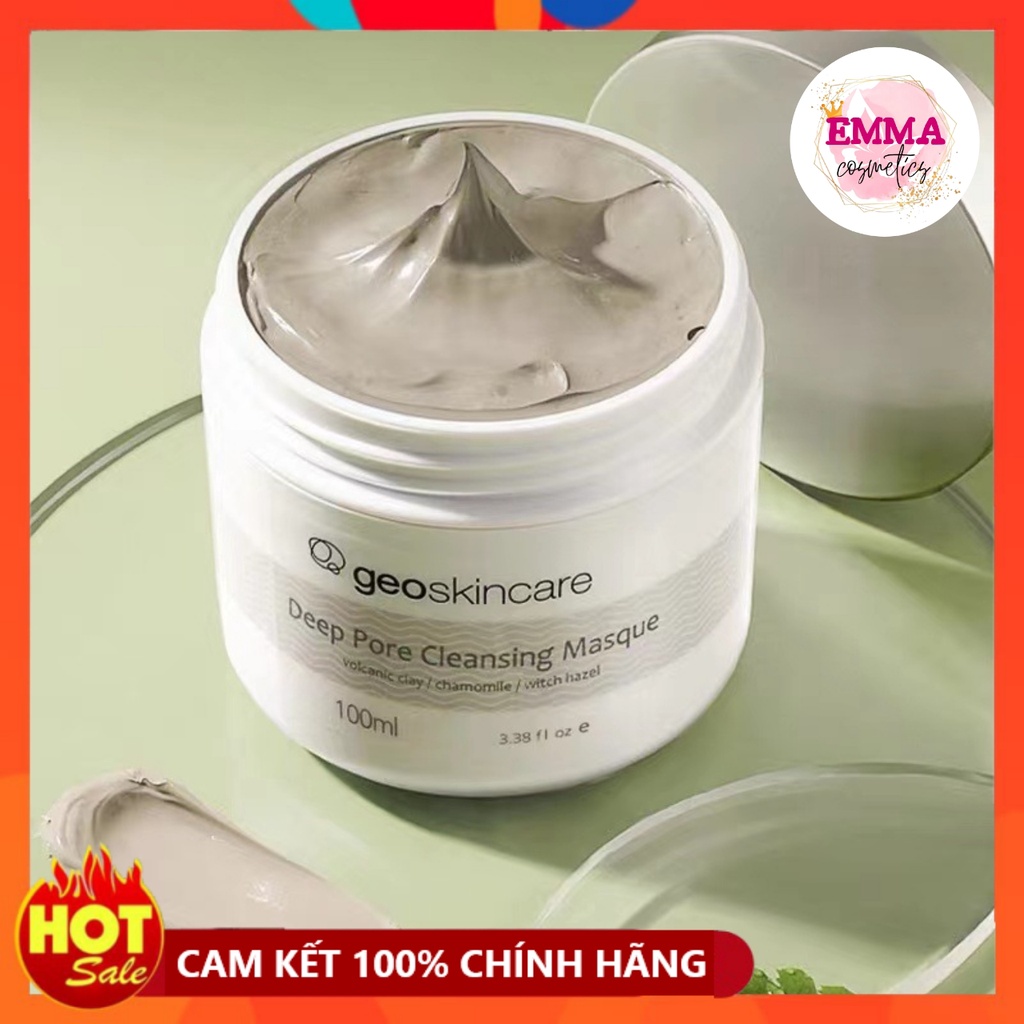 Mặt nạ đất sét GEOSKINCARE Deep Pore Cleansing 100g