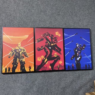 Tranh iron Man Trong Marvel, có khung composite dung treo tường