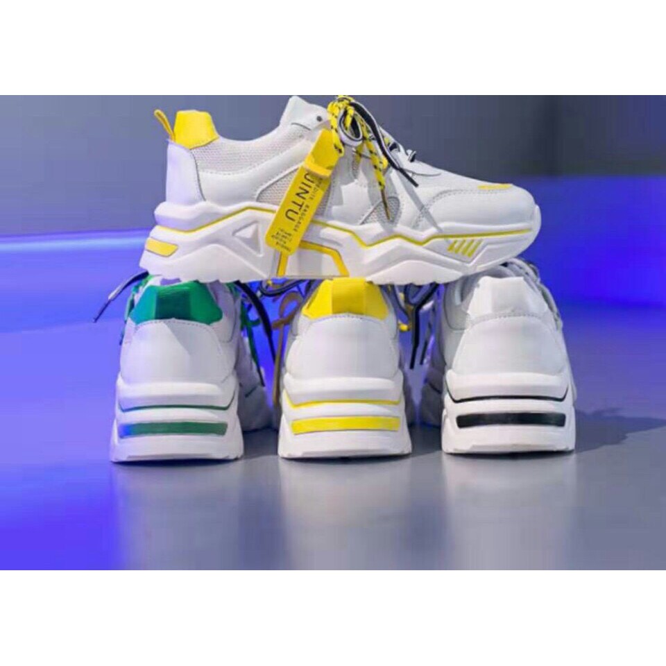 [Mã FAMAYWA2 giảm 10k đơn từ 50k] Giầy thể thao nữ hót hit 2019 kèm hai dây phối màu siêu chất M9711 mã CT145 | BigBuy360 - bigbuy360.vn