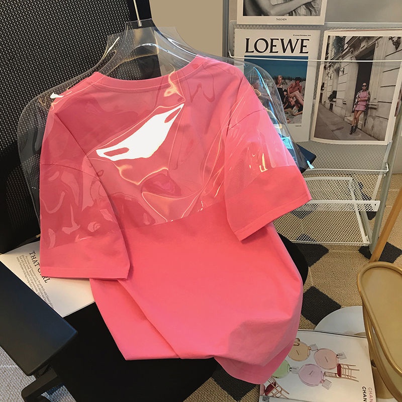 Áo Thun Tay Ngắn In Họa Tiết Thời Trang Mùa Hè Hàng Mới Dành Cho Nữ