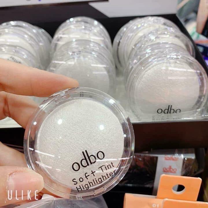 Phấn bắt sáng Odbo Soft Tint Highlighter hộp 4g Thái Lan