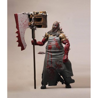 Mô hình  Axe Man phim resident Evil mập NECA cao 18cm - Kinh dị