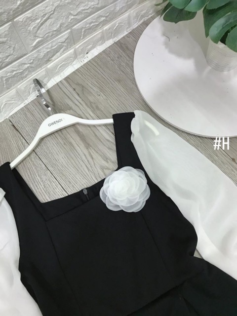 VÁY TAY PHA VOAN KÈM TAG HOA SIÊU XINH | BigBuy360 - bigbuy360.vn