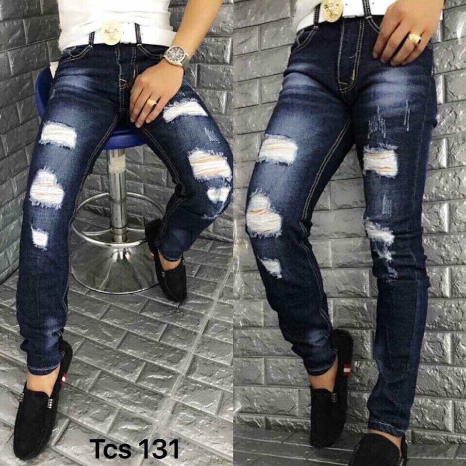 ⚡️ Quần Jeans Nam Thời Trang Phong Cách TLS131 - Có Video Quay Thật