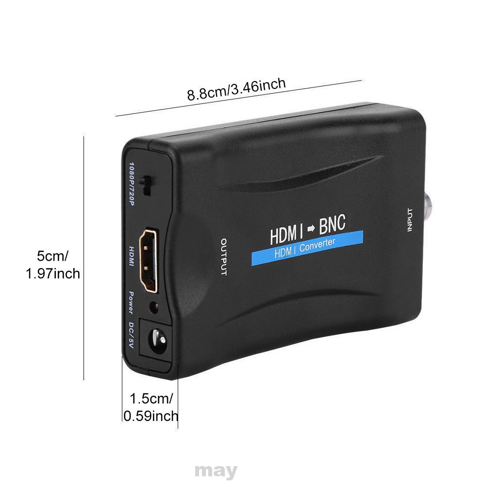 Bộ Chuyển Đổi Hdmi-Compatible Sang Bnc Hd 1080p 720p Cho Tv | BigBuy360 - bigbuy360.vn