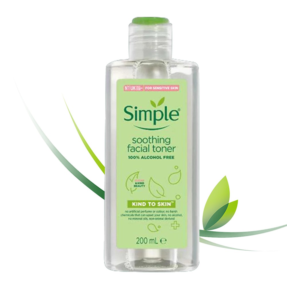 Toner nước hoa hồng Simple 200ml