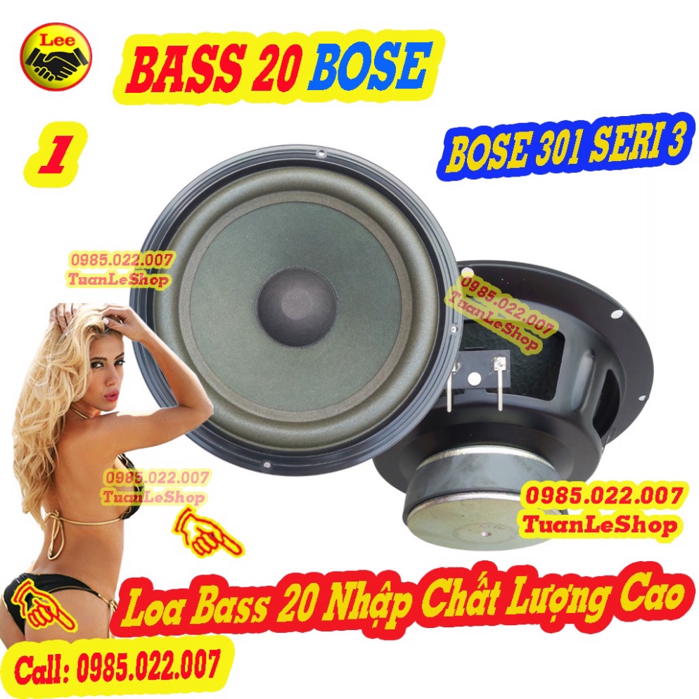 01 LOA BASS 20 BO SE 301 SERI 3 – GIÁ 01 LOA BASS 2 TẤC BOSE SERI II