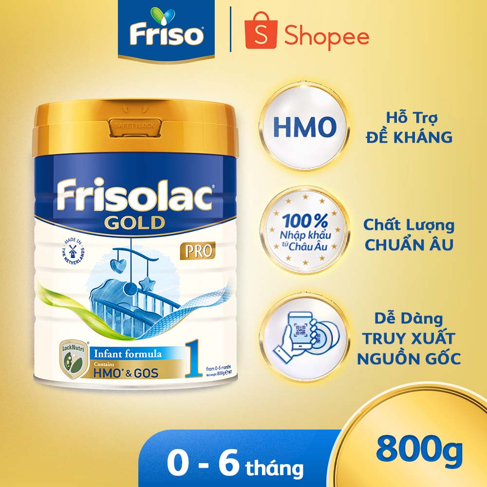 Sữa Bột Frisolac Gold Pro 1 800g