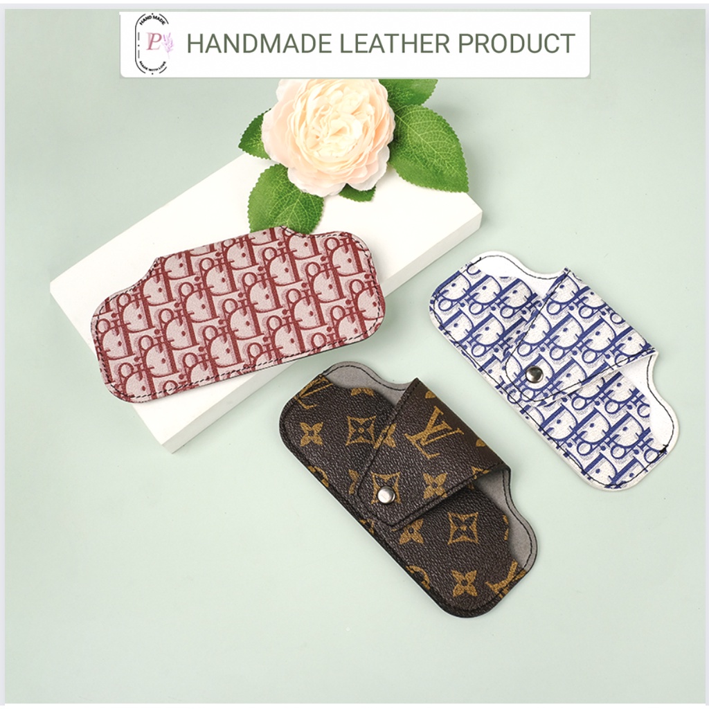 Túi đựng kính thời trang sang trọng bảo quản kính chống va đập tiện lợi khi đi chơi đi du lịch LV Dior BK