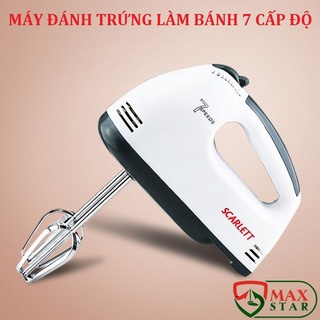 Máy đánh trứng, cafe, làm bánh 7 tốc độ hàng chính hãng SCARLETT