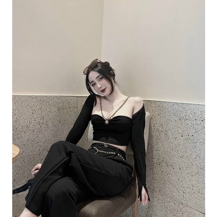 Áo quây xíc nơ ngực sexy