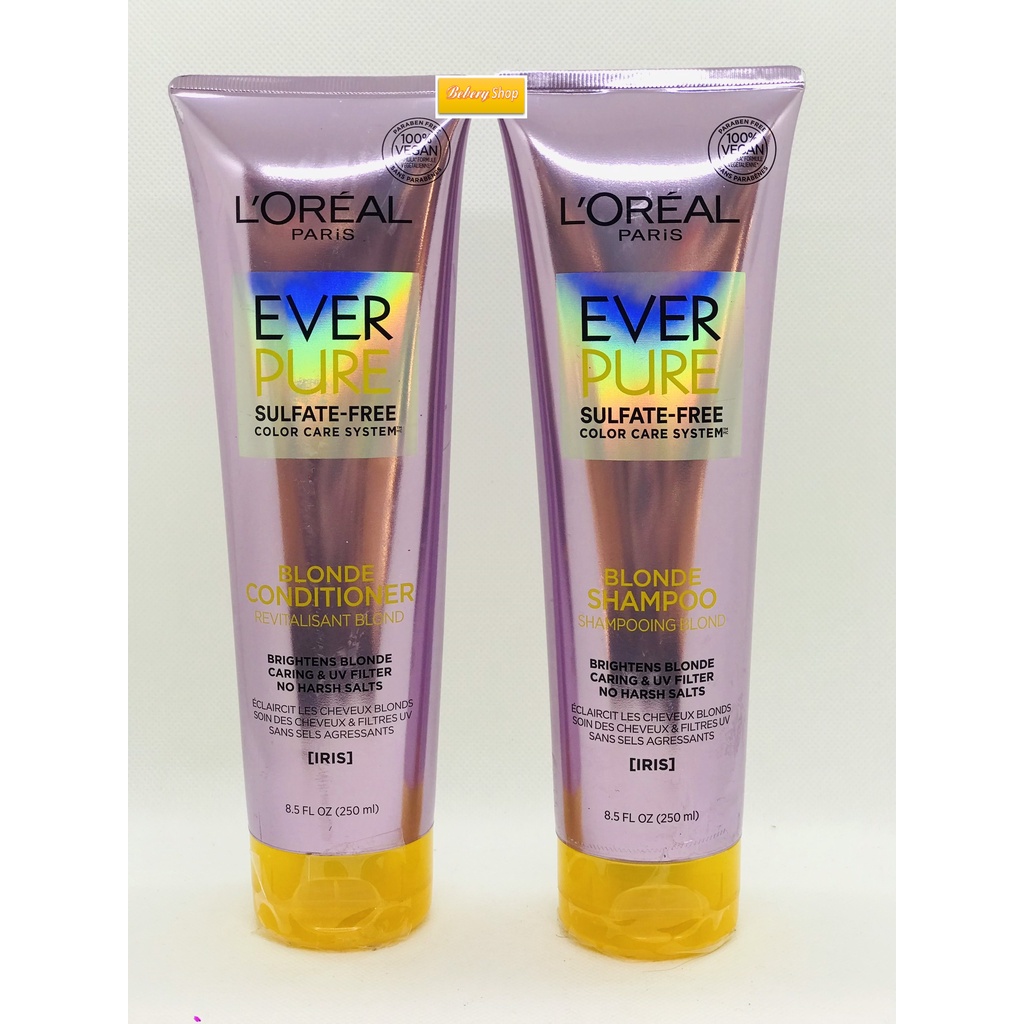 Bộ Gội xả tóc - Loreal Ever Pure - Nhập khẩu Mỹ